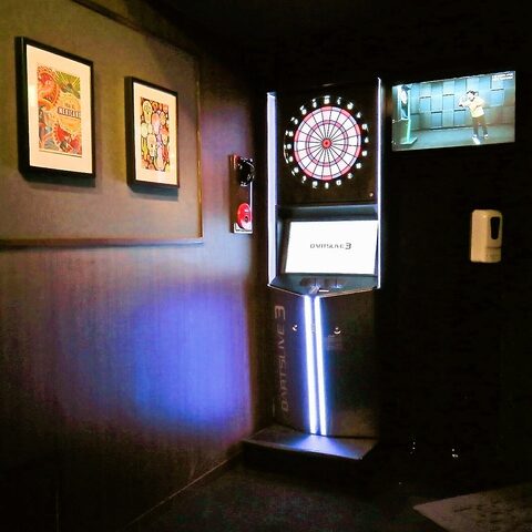 アミューズメントバー D.P.S 渋谷店のダーツマシン写真