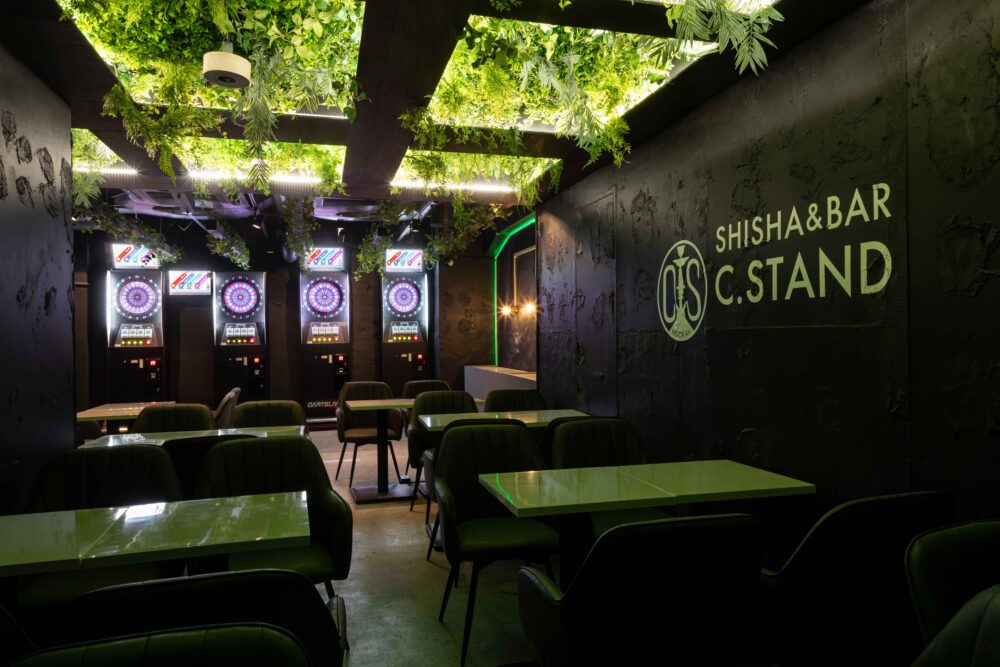 C.STAND 新宿区役所通り横店のダーツマシン