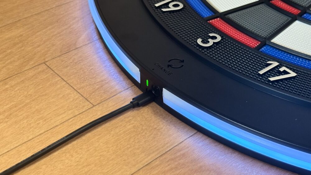 ダーツライブホームプロのLEDを光らせるためには有線接続が必須