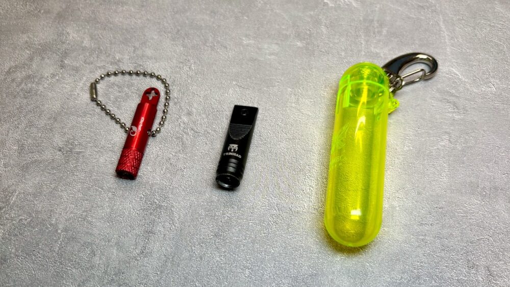 ダーツ用おすすめリムーバーを3つ並べた写真