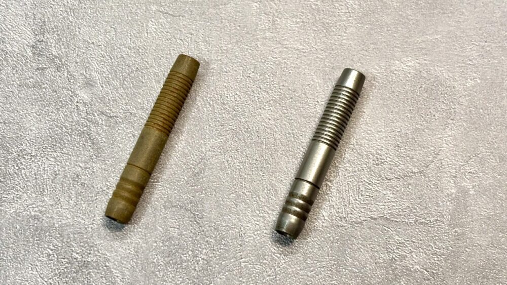 エスフォーのバレルクリーナーで磨いたビフォーアフター