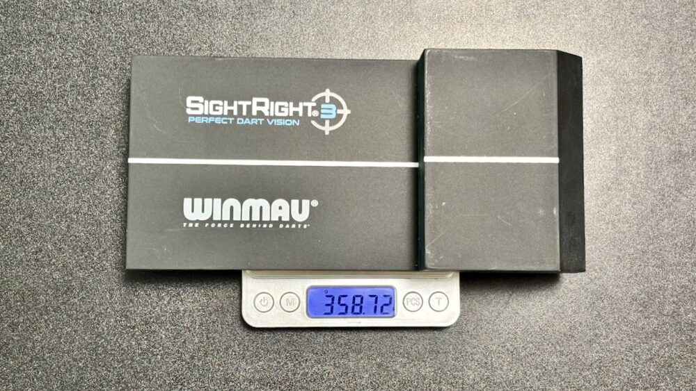 Winmauのサイトライト3の重さ